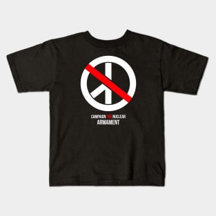 Campaign for Nuclear Armament CND parody Kids T-Shirt